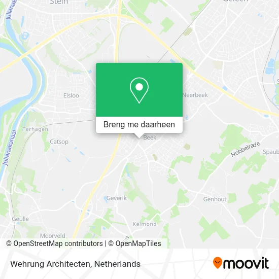 Wehrung Architecten kaart