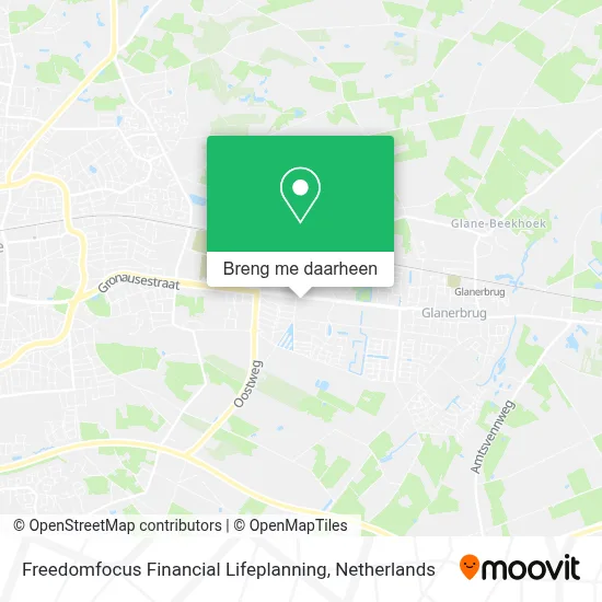 Freedomfocus Financial Lifeplanning kaart