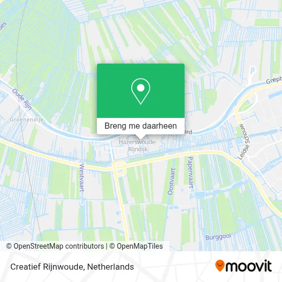 Creatief Rijnwoude kaart