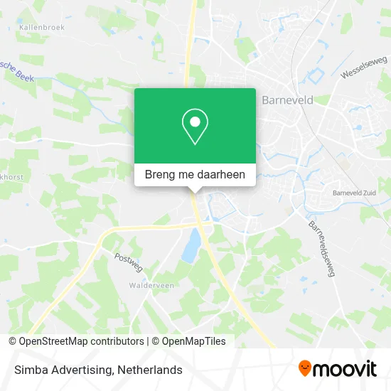 Simba Advertising kaart