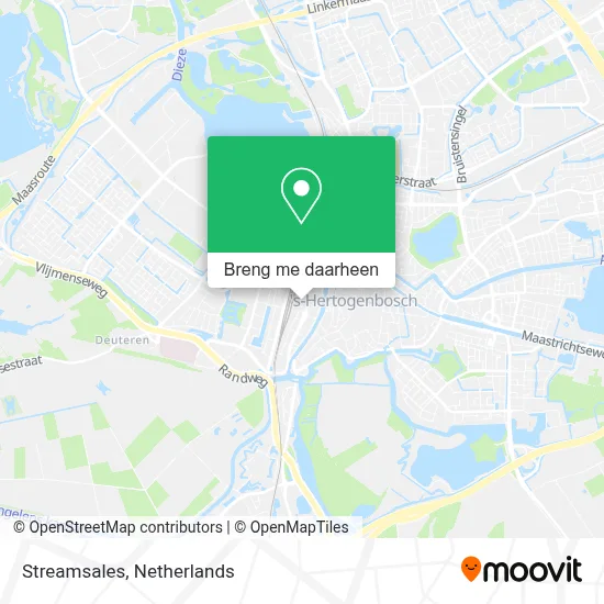 Streamsales kaart