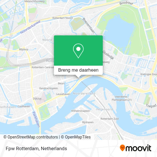 Fpw Rotterdam kaart
