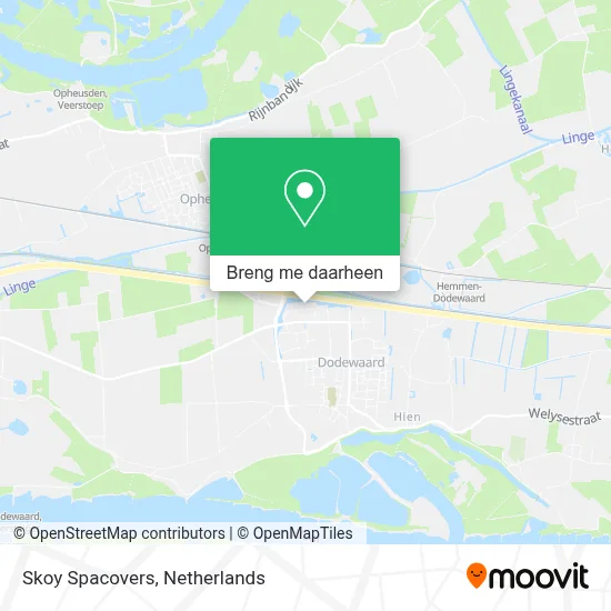 Skoy Spacovers kaart