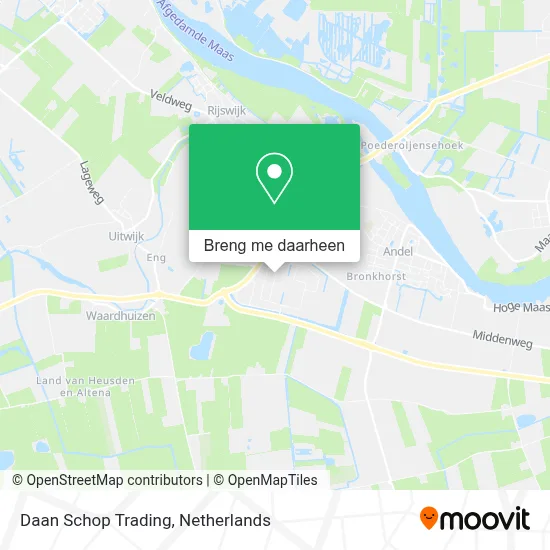 Daan Schop Trading kaart