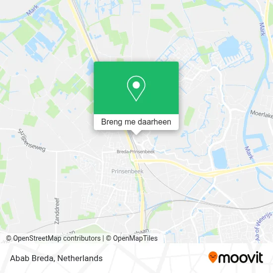 Abab Breda kaart