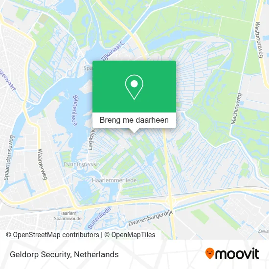 Geldorp Security kaart