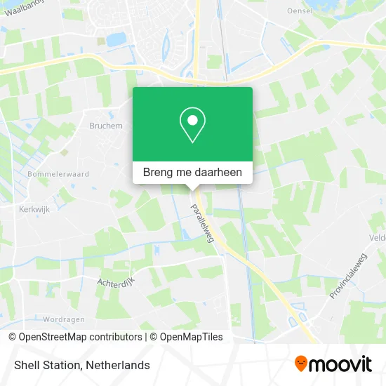 Shell Station kaart