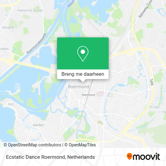 Ecstatic Dance Roermond kaart