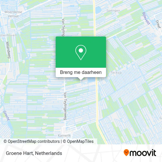 Groene Hart kaart