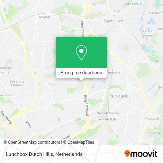 Lunchbox Dutch Hills kaart