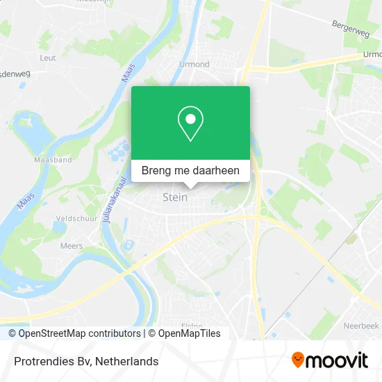 Protrendies Bv kaart