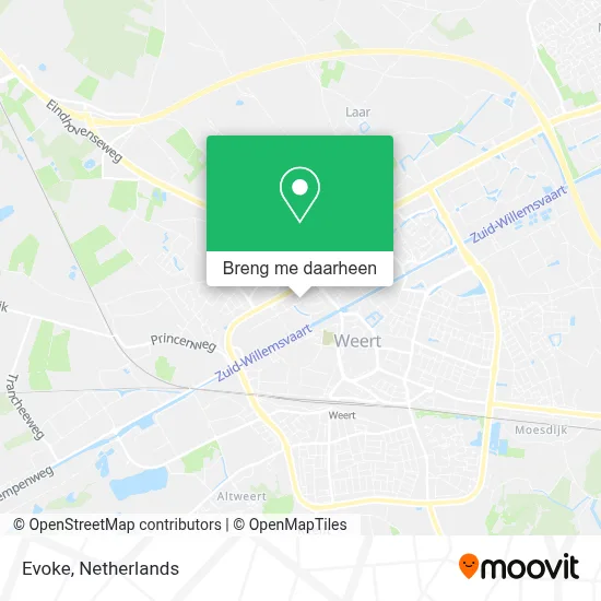 Evoke kaart