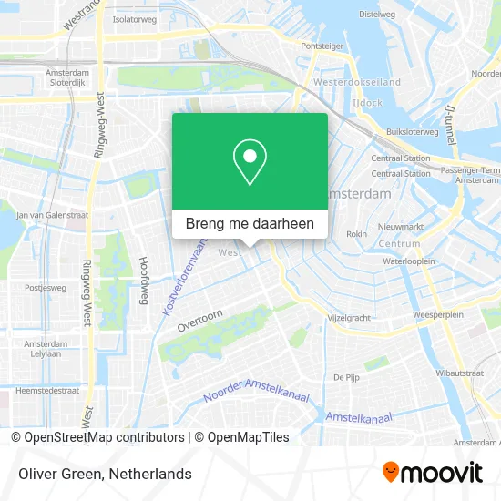 Oliver Green kaart