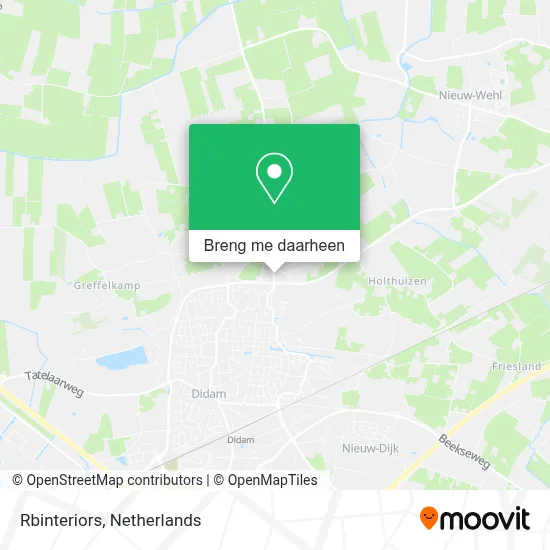 Rbinteriors kaart