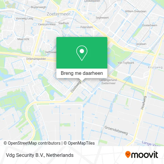 Vdg Security B.V. kaart