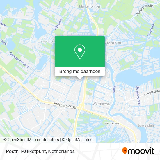 Postnl Pakketpunt kaart