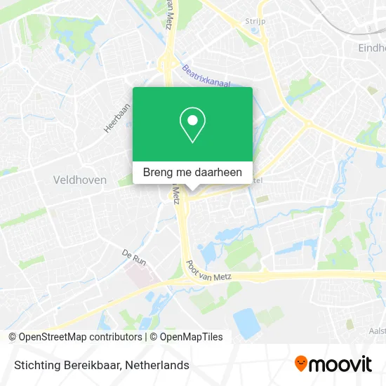 Stichting Bereikbaar kaart