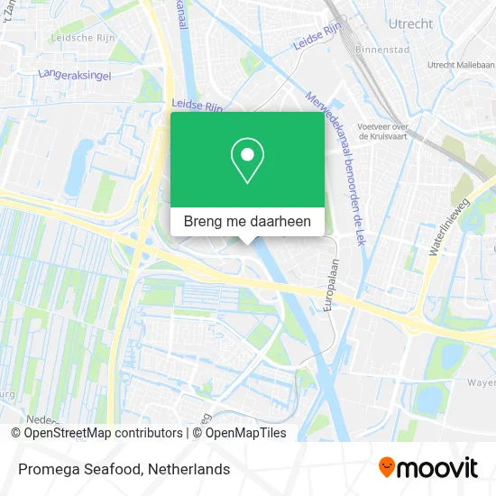 Promega Seafood kaart