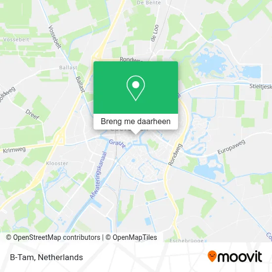 B-Tam kaart