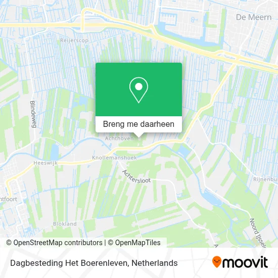 Dagbesteding Het Boerenleven kaart