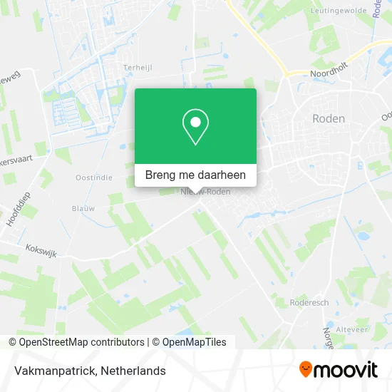 Vakmanpatrick kaart