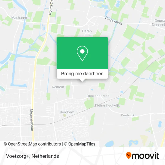 Voetzorg+ kaart