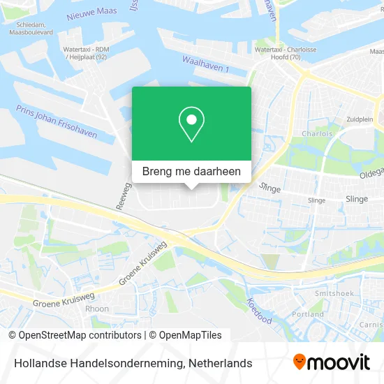 Hollandse Handelsonderneming kaart