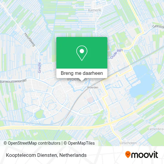 Kooptelecom Diensten kaart