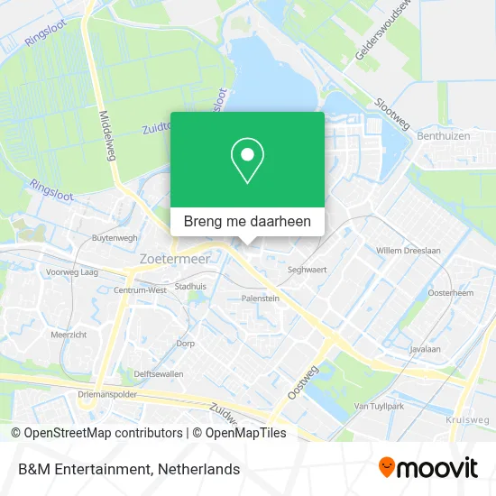 B&M Entertainment kaart