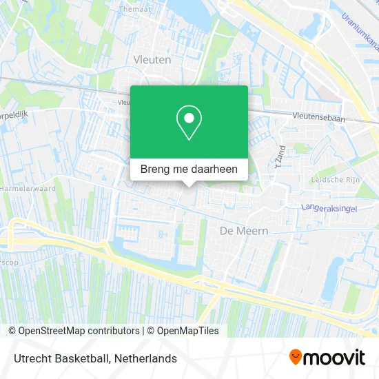 Utrecht Basketball kaart