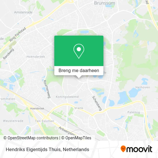 Hendriks Eigentijds Thuis kaart