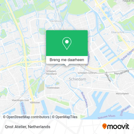 Qnst Atelier kaart