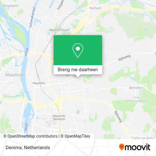 Denimx kaart