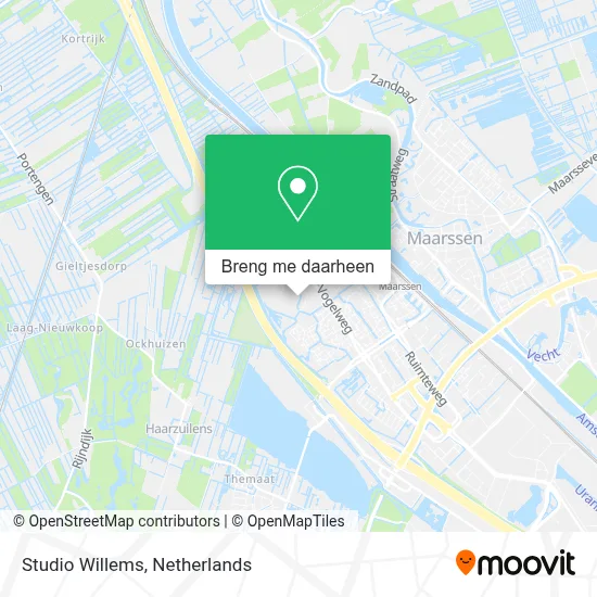 Studio Willems kaart