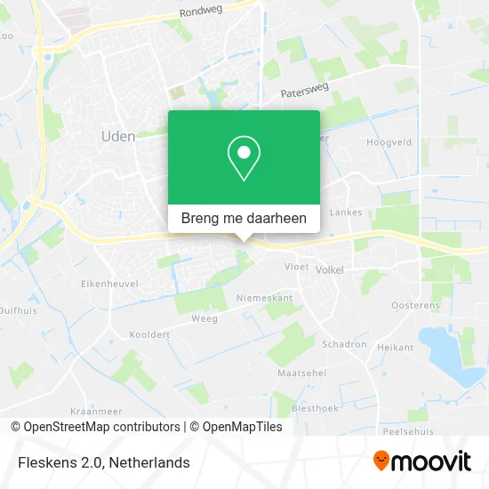 Fleskens 2.0 kaart