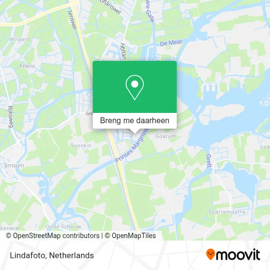 Lindafoto kaart