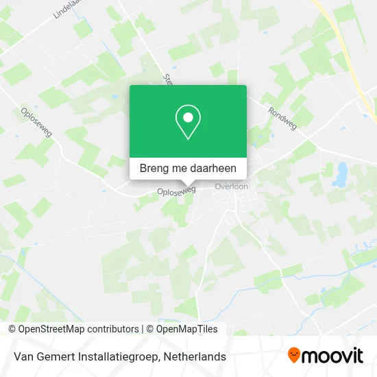 Van Gemert Installatiegroep kaart