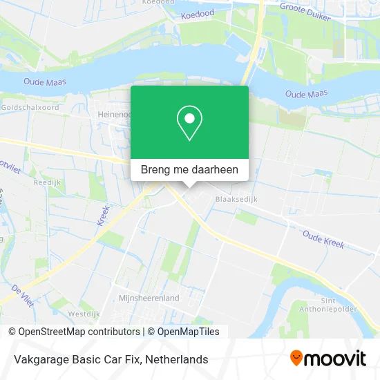Vakgarage Basic Car Fix kaart