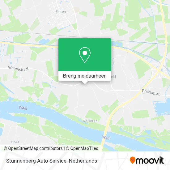 Stunnenberg Auto Service kaart