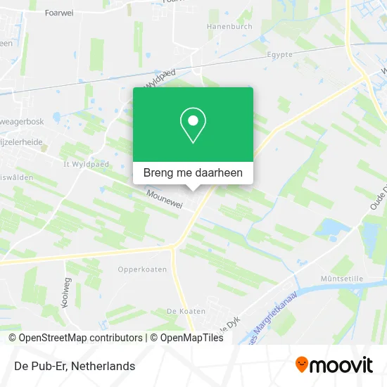 De Pub-Er kaart