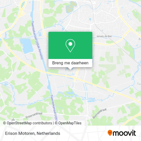 Erison Motoren kaart