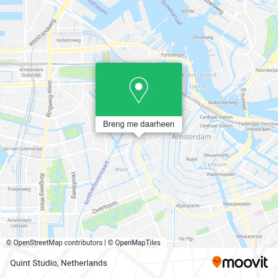 Quint Studio kaart