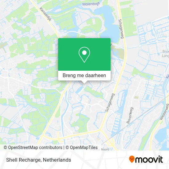 Shell Recharge kaart