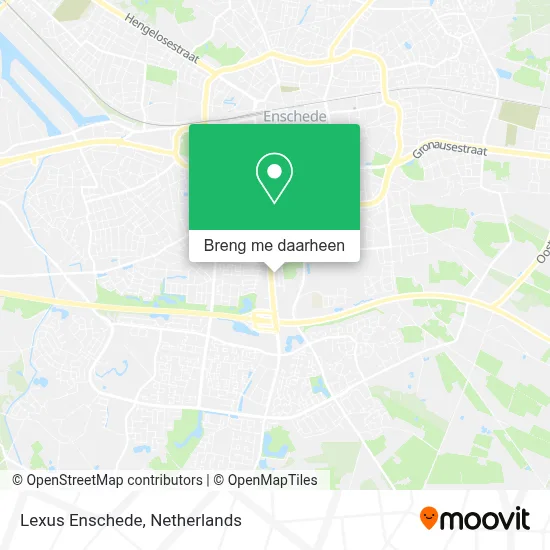 Lexus Enschede kaart