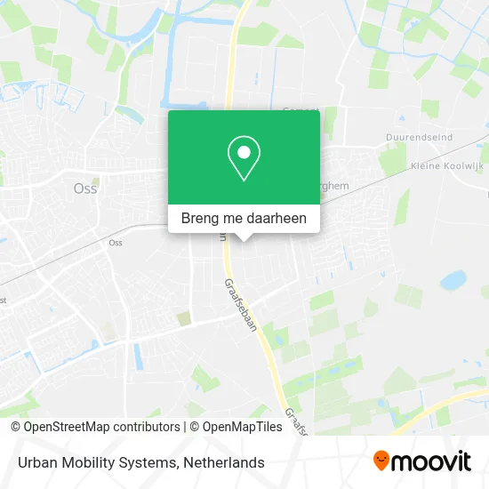 Urban Mobility Systems kaart