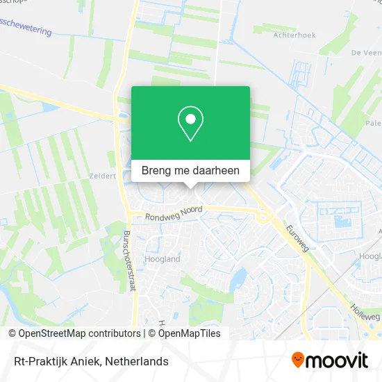 Rt-Praktijk Aniek kaart