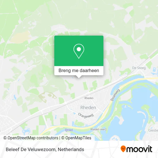 Beleef De Veluwezoom kaart