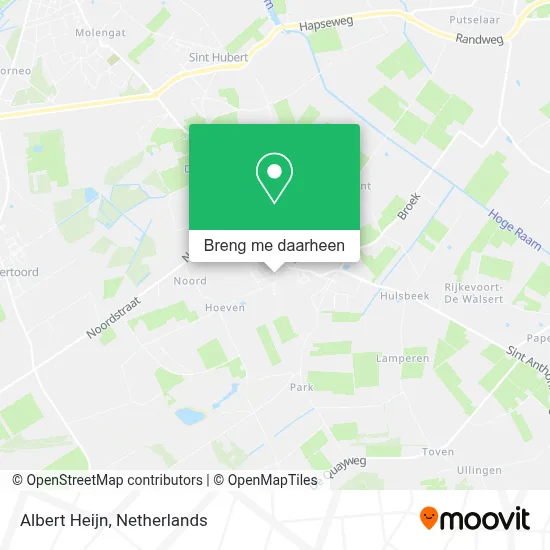 Albert Heijn kaart