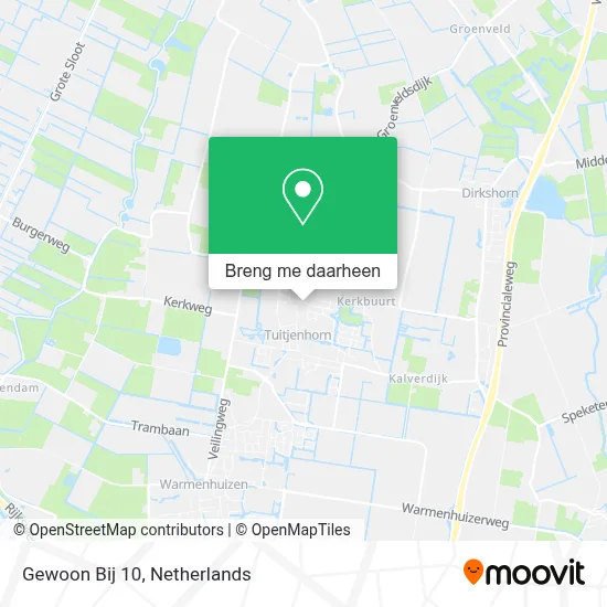 Gewoon Bij 10 kaart