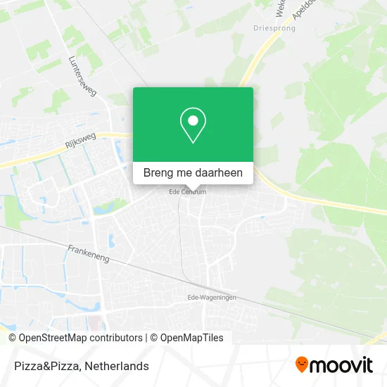 Pizza&Pizza kaart